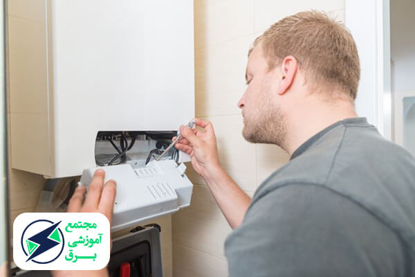 روشن کردن و راه اندازی پکیج ایران رادیاتور