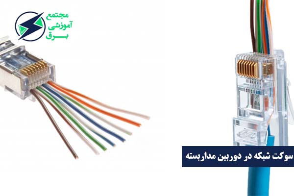 سوکت شبکه در سیستم نظارتی